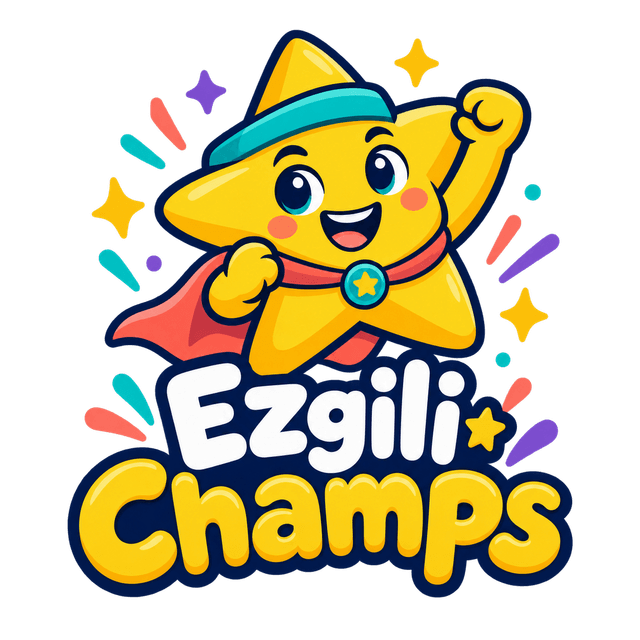 Ezgili Champs — cheerful star mascot